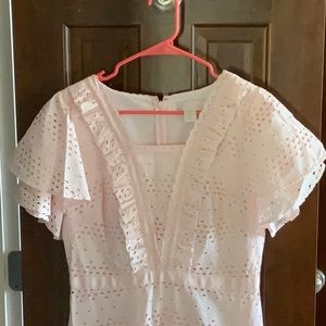 Rachel Parcell Pink Eyelet Dress